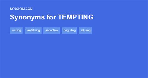 tempting synonym